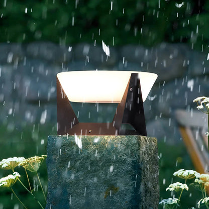 Premium Outdoor Solar Lamp Japanese Design