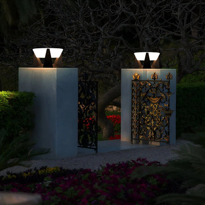 Premium Outdoor Solar Lamp Japanese Design