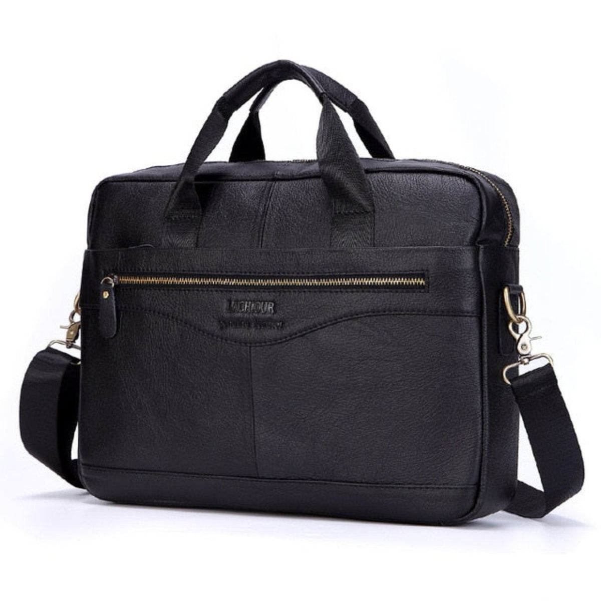 Premium Leather Laptop Backpack