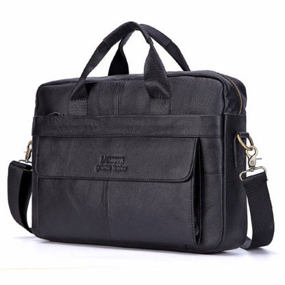 Premium Leather Laptop Backpack