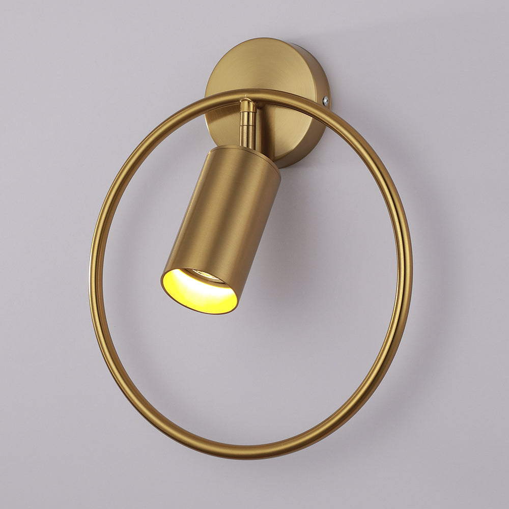 Luxurious Gold LED Wall Lamp