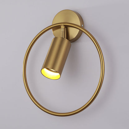 Luxurious Gold LED Wall Lamp