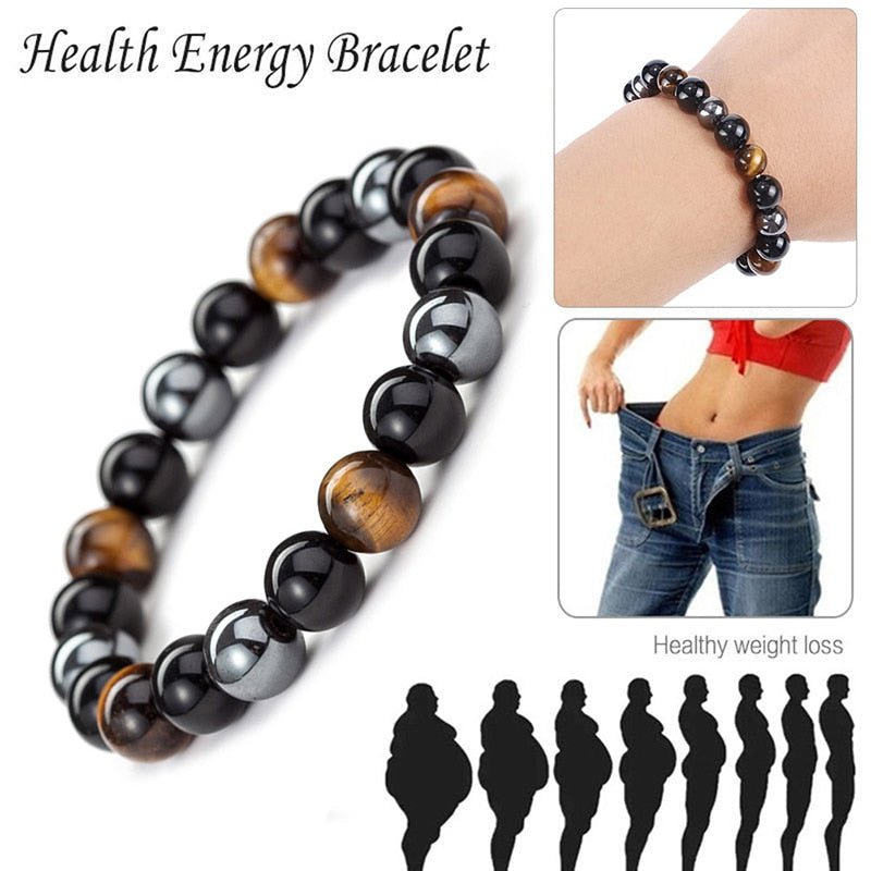 Powerful Black Magnetic Therapy Bracelet