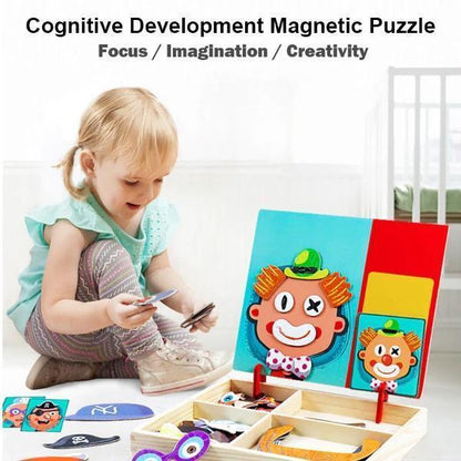 Intelligent Magnetic 3D Puzzle Box