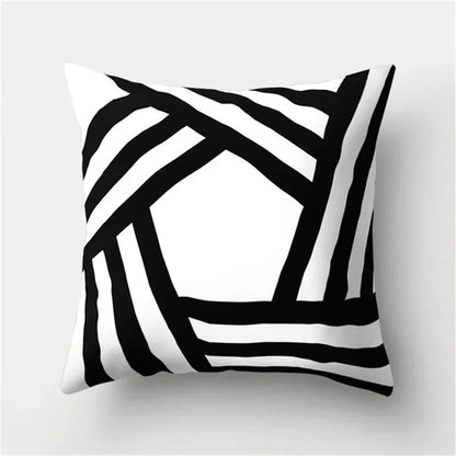 Modern Geometric Throw Pillow Cover