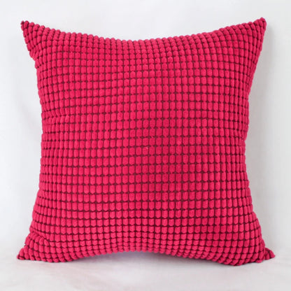 Soft Home Cushion Cover with Fun Corn Design