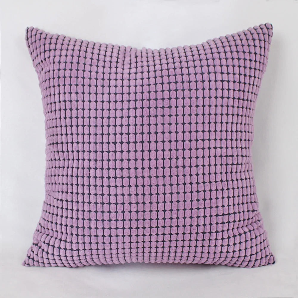 Soft Home Cushion Cover with Fun Corn Design