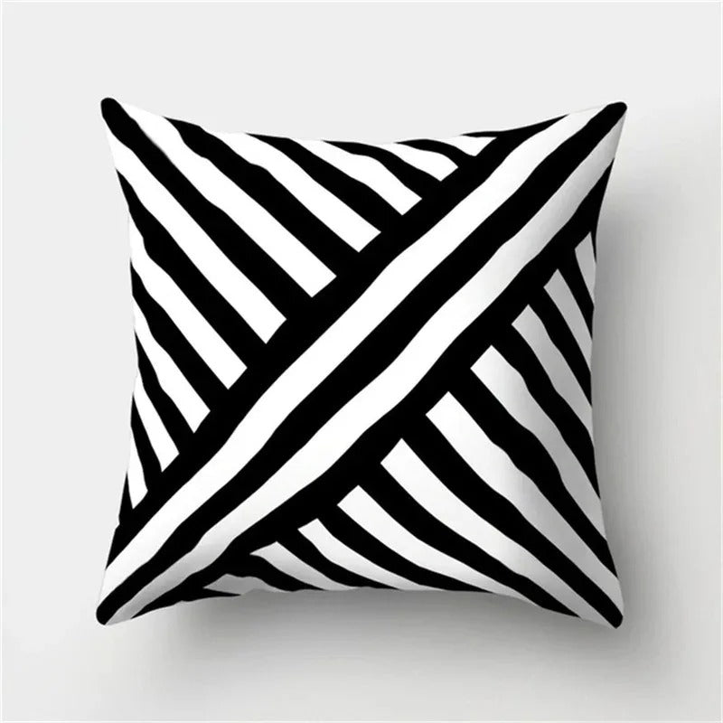 Modern Geometric Throw Pillow Cover