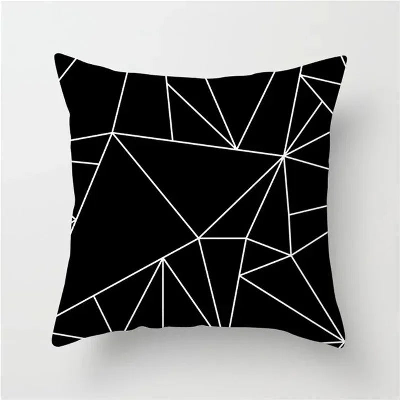 Modern Geometric Throw Pillow Cover