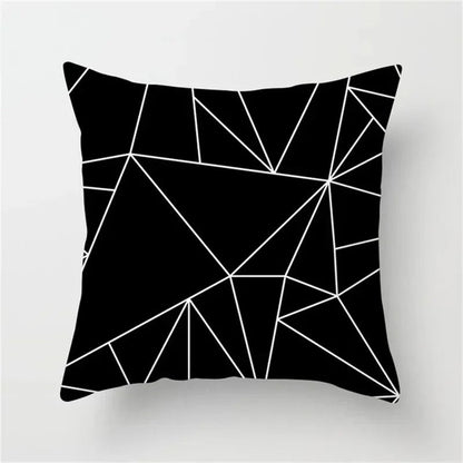 Modern Geometric Throw Pillow Cover