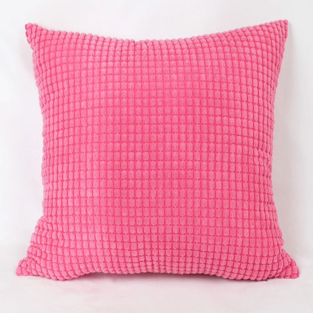 Soft Home Cushion Cover with Fun Corn Design