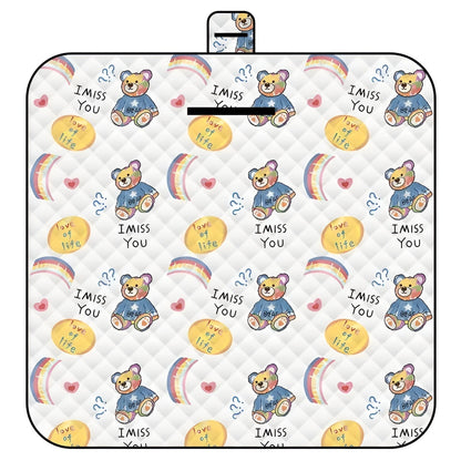 Portable Baby Play Mat with Padded Waterproof Cover