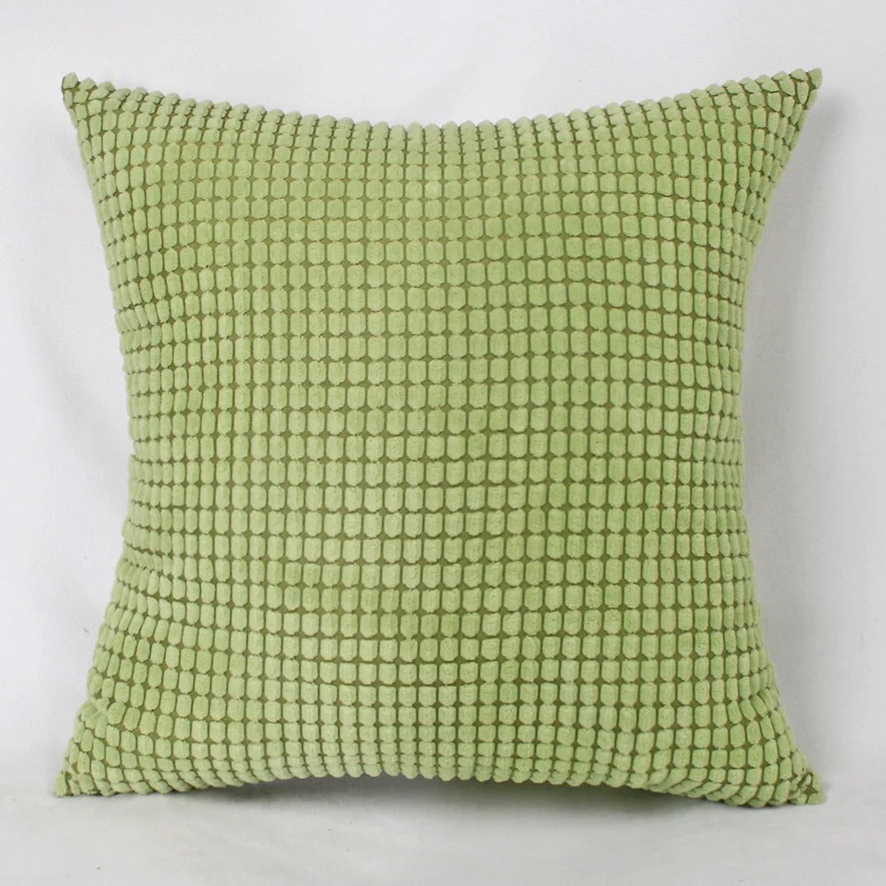 Soft Home Cushion Cover with Fun Corn Design