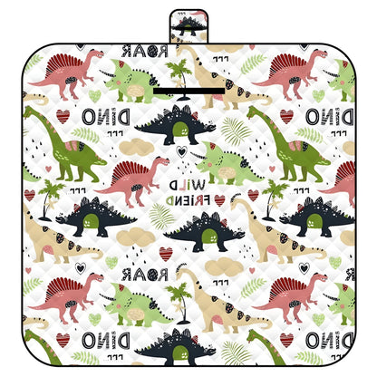 Portable Baby Play Mat with Padded Waterproof Cover