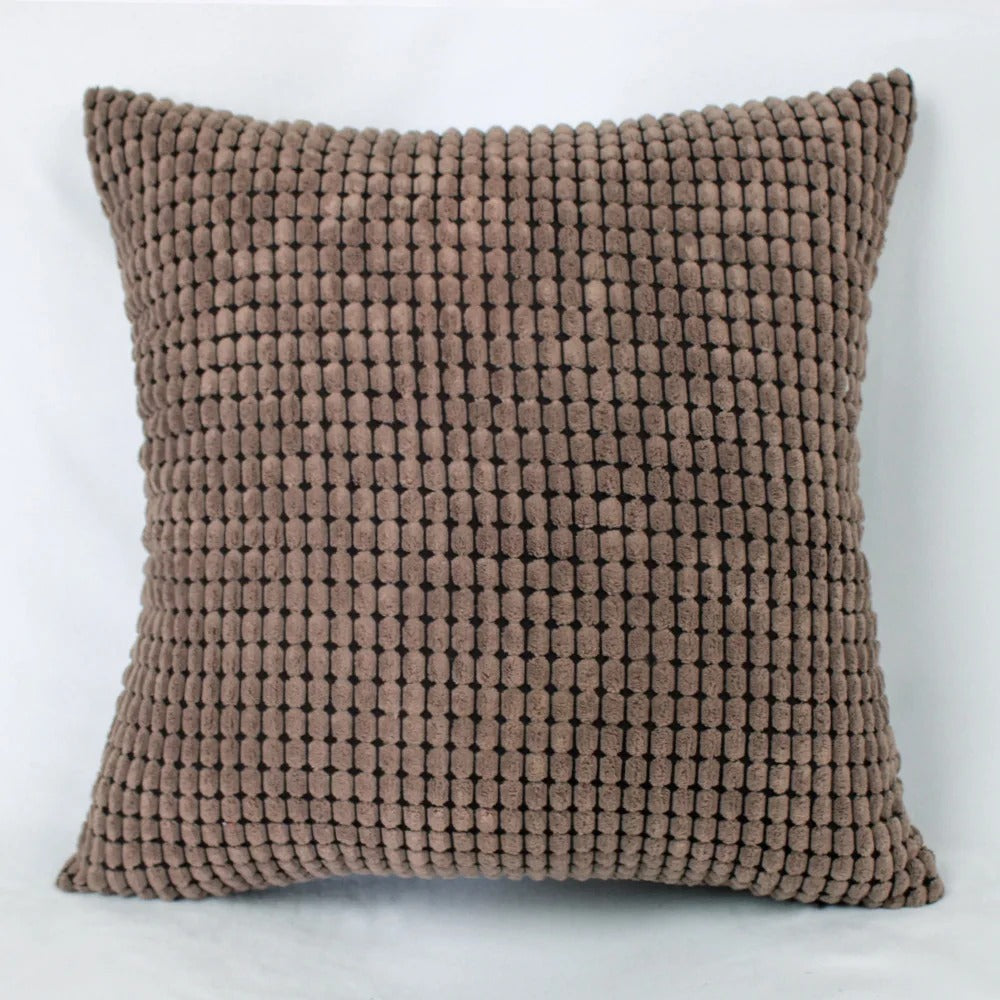 Soft Home Cushion Cover with Fun Corn Design
