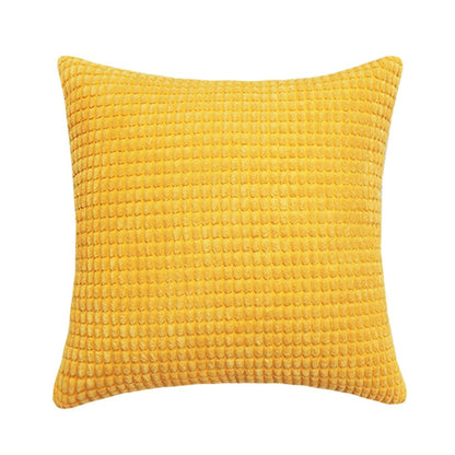 Soft Home Cushion Cover with Fun Corn Design