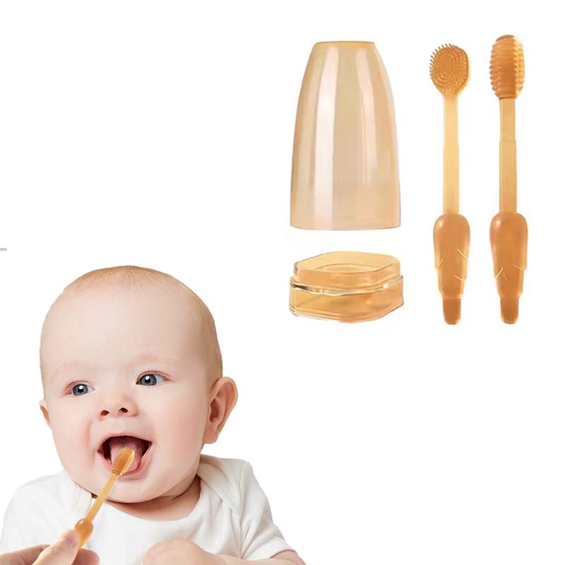 Baby Toothbrush Set - Gentle Soft Oral Care Kit - Yeezlab