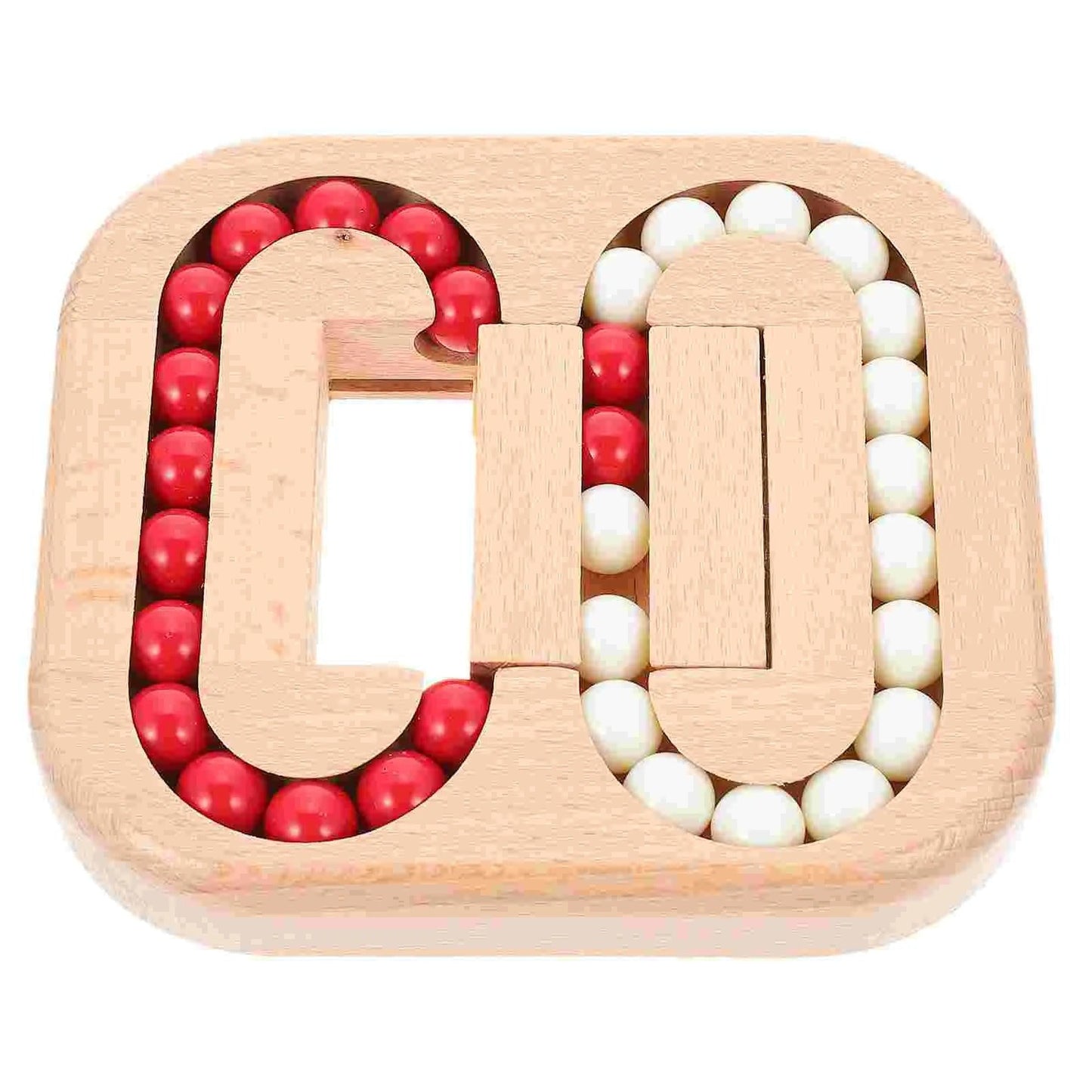 Wooden Sensory Beads for Kids Fine Motor Skills