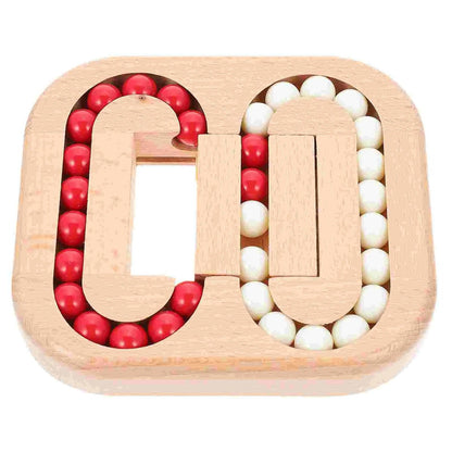 Wooden Sensory Beads for Kids Fine Motor Skills