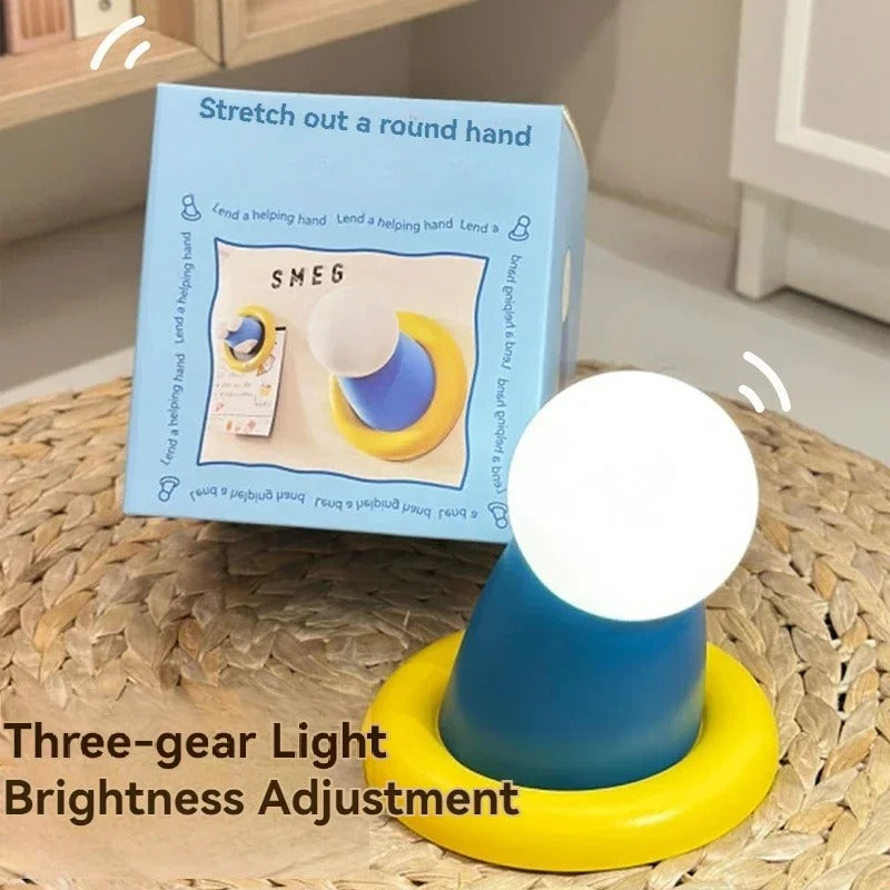 Colorful LED Magnetic Night Table Lamp