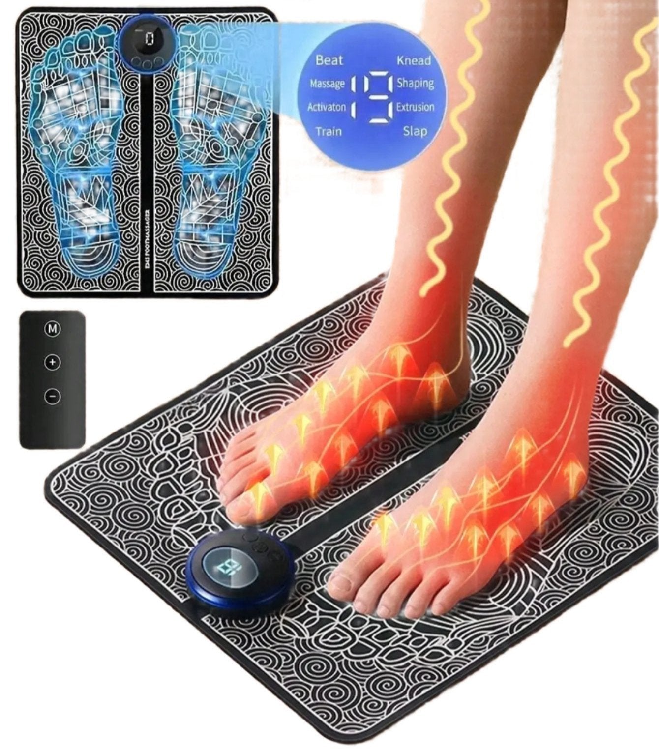 Healing Foot Massager for Relief and Relaxation - Yeezlab