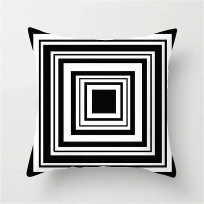 Modern Geometric Throw Pillow Cover