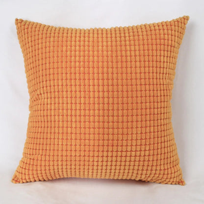 Soft Home Cushion Cover with Fun Corn Design