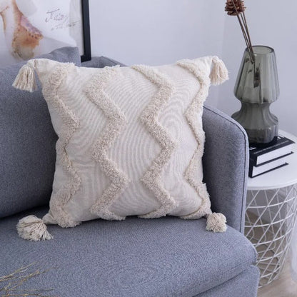 Boho Chic Pillow Cover - Global Inspired Home Decor - Yeezlab