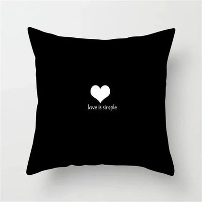 Modern Geometric Throw Pillow Cover