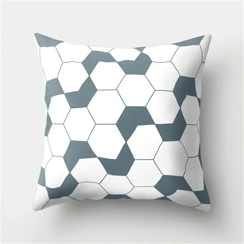 Modern Geometric Throw Pillow Cover