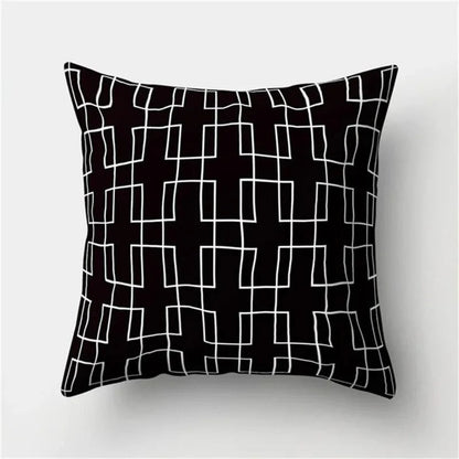 Modern Geometric Throw Pillow Cover