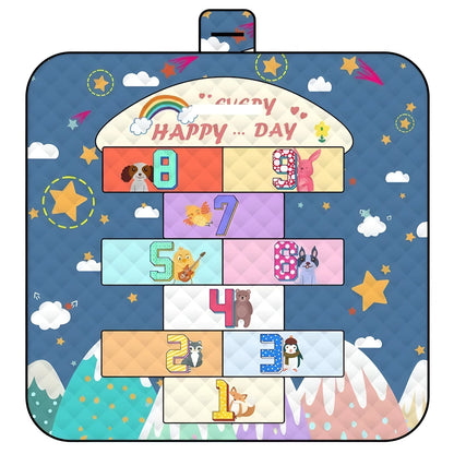 Portable Baby Play Mat with Padded Waterproof Cover