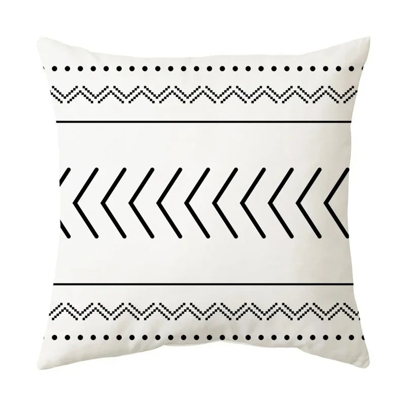 Modern Geometric Throw Pillow Cover