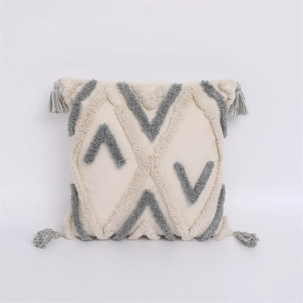 Boho Chic Pillow Cover - Global Inspired Home Decor