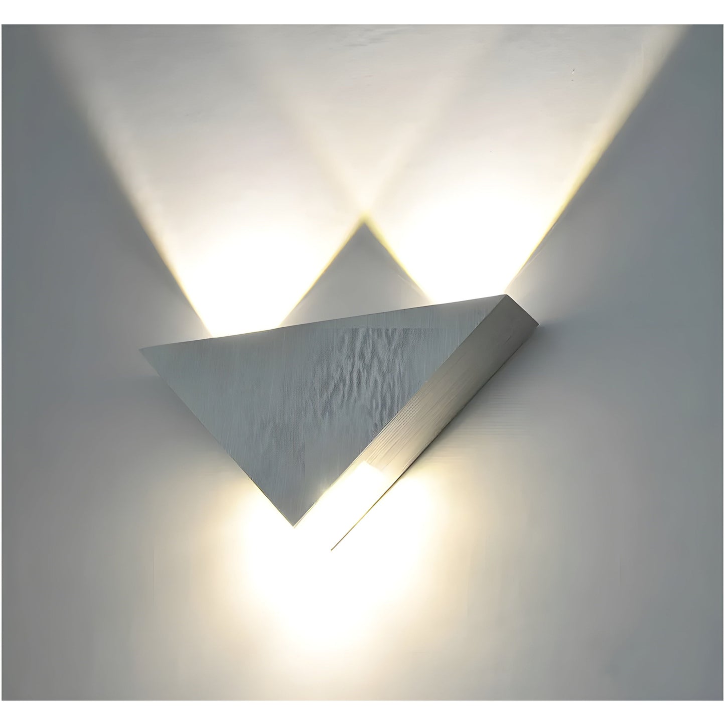 Sleek Triangle LED Wall Lamp