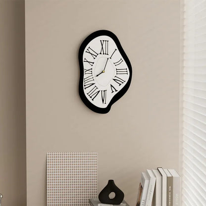 Modern Black Decorative Wall Clock - Yeezlab