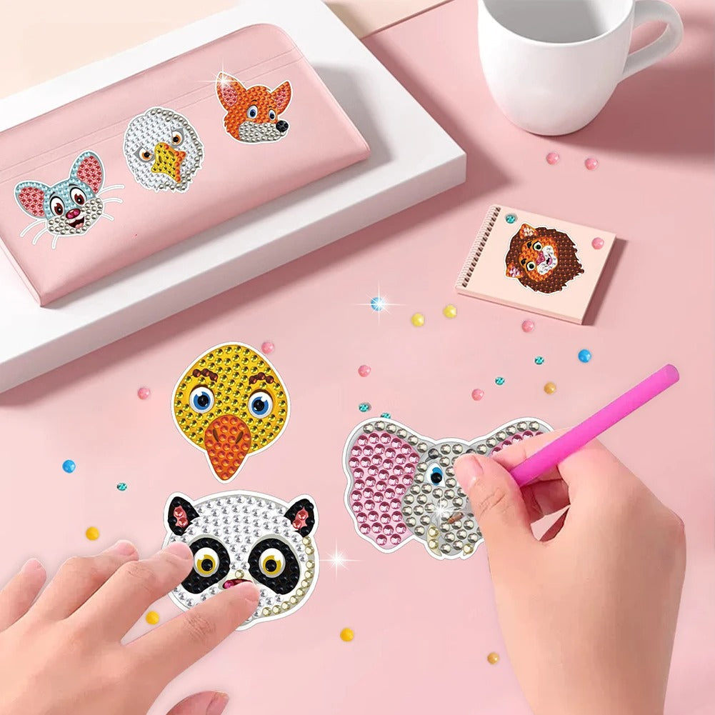 Fun Kids Diamond Art Sticker Set
