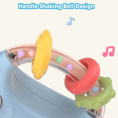Soothing Baby Music Toy with Teether and Rattle