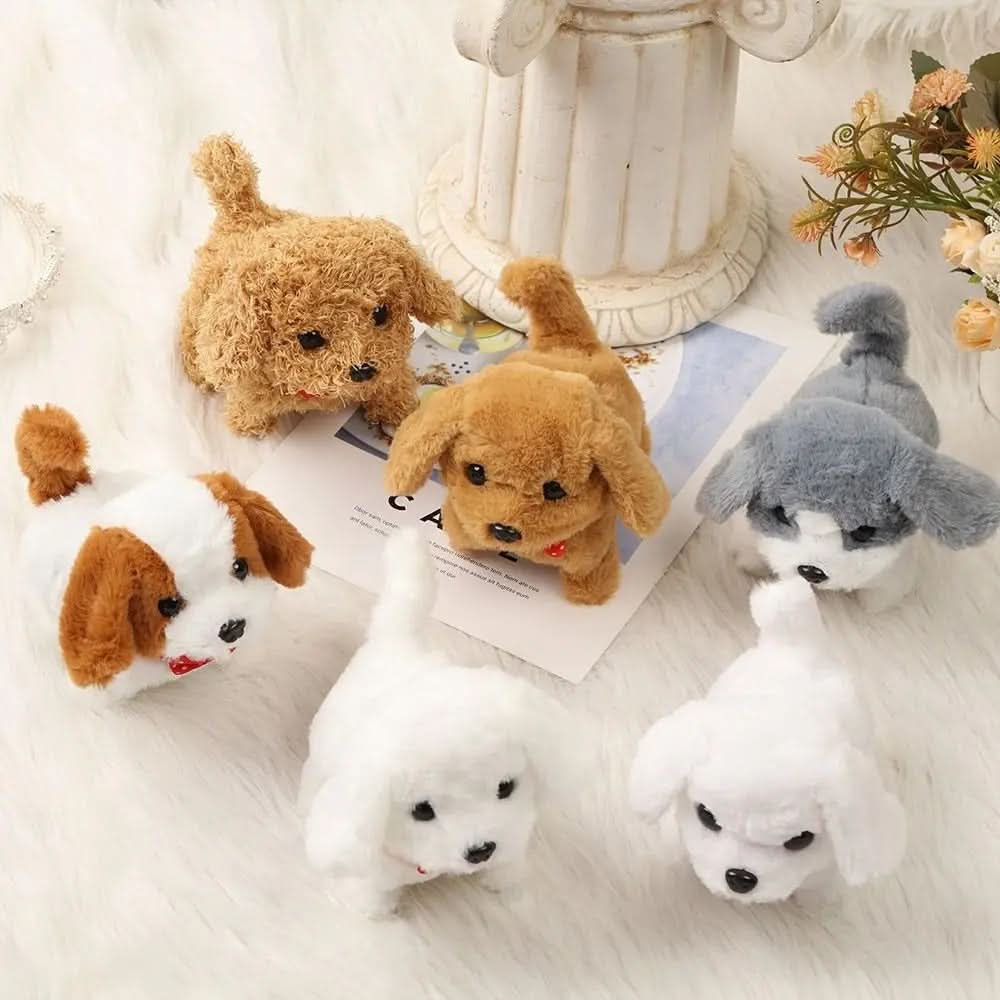 Cuddly Plush Dog Toy for Realistic Play