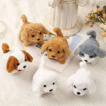 Cuddly Plush Dog Toy for Realistic Play