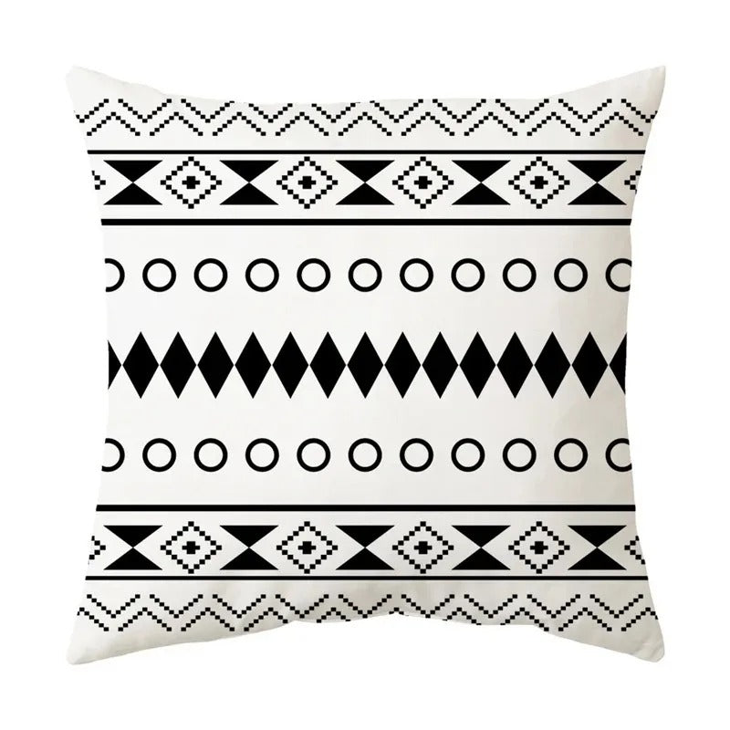 Modern Geometric Throw Pillow Cover