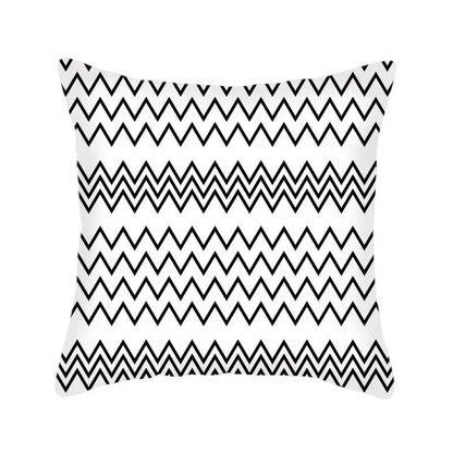 Modern Geometric Throw Pillow Cover