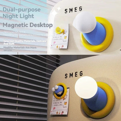Colorful LED Magnetic Night Table Lamp
