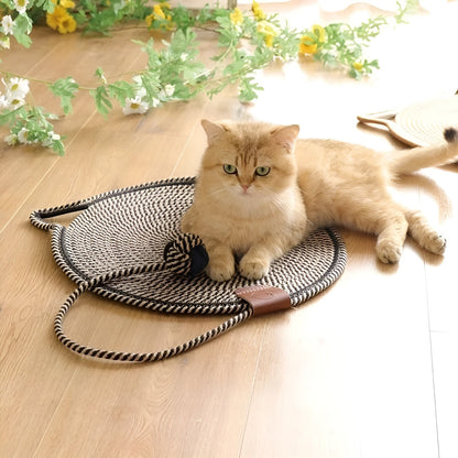 Durable Rope Cat Scratcher Pad with Claw Protection