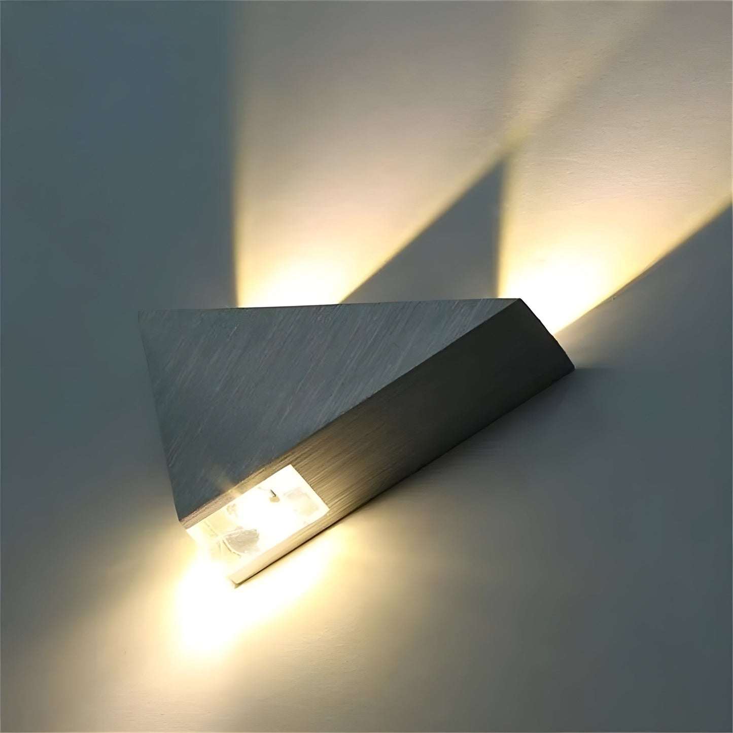 Sleek Triangle LED Wall Lamp