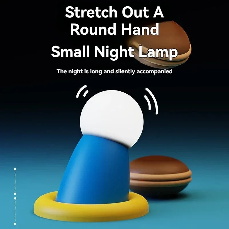 Colorful LED Magnetic Night Table Lamp