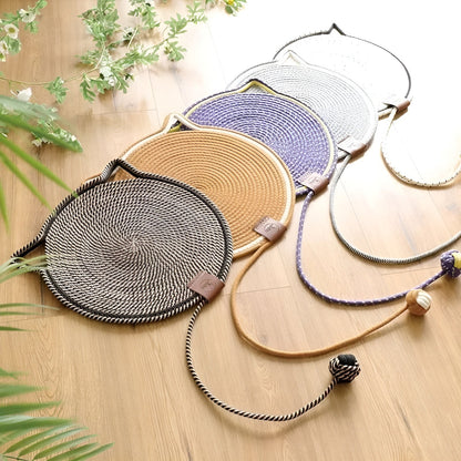 Durable Rope Cat Scratcher Pad with Claw Protection