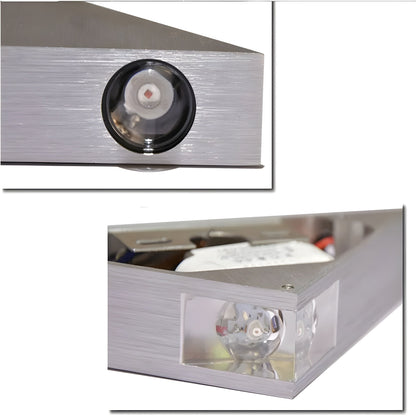 Sleek Triangle LED Wall Lamp