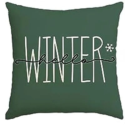 Holiday Cushion Cover - Green Christmas Tree 45x45 cm