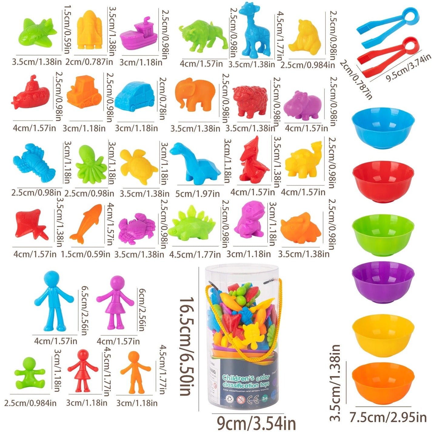 Learning Animal Sorting Toy Set